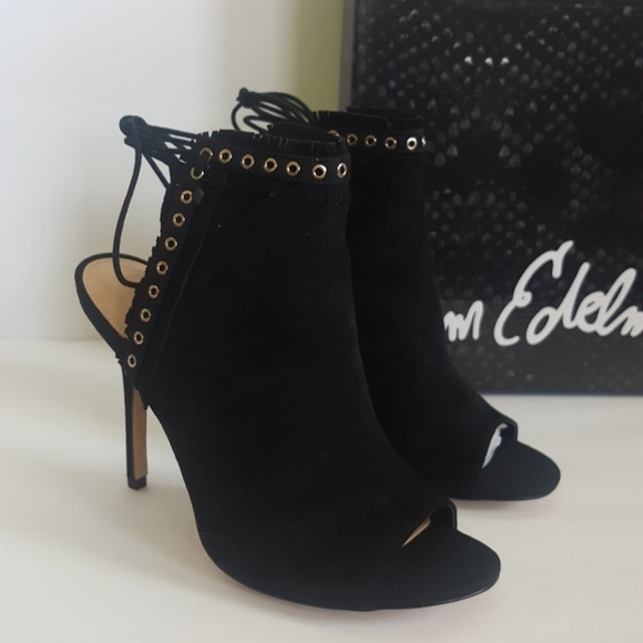 Sam Edelman Shoes - New Sam Edelman Artie Black Suede Heels